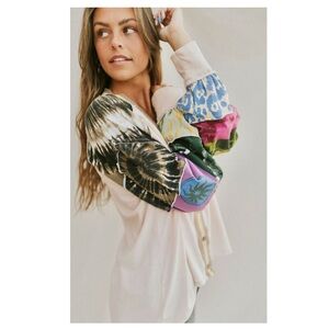 We The Free Marley Tee Cardigan Top